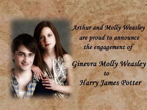 ginny potter|Wedding of Harry Potter and Ginevra Weasley